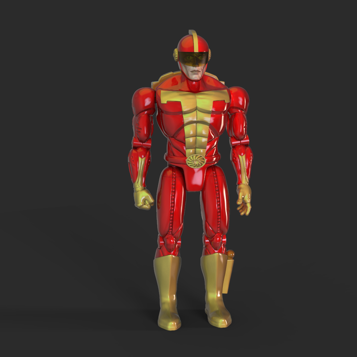 TurboMan Action Figure