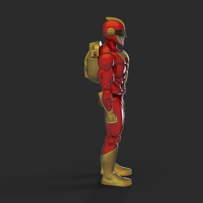 TurboMan Action Figure