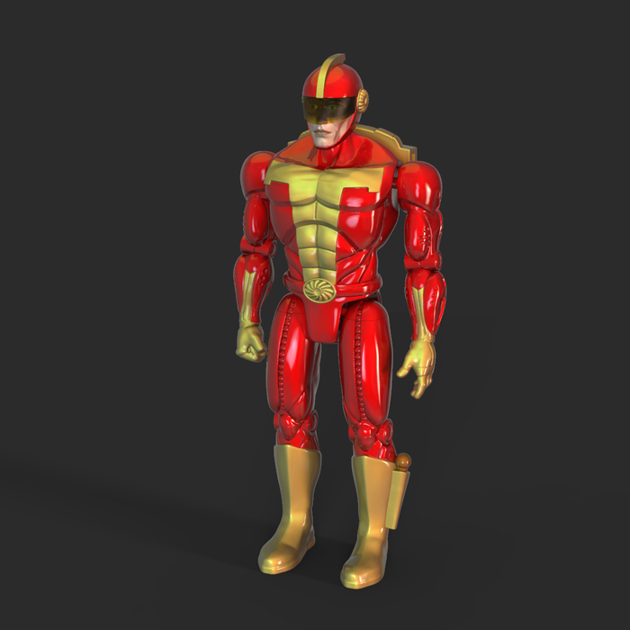 TurboMan Action Figure