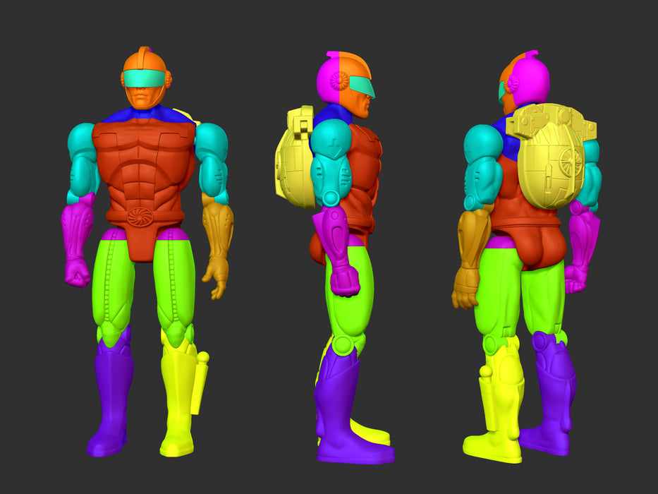 TurboMan Action Figure