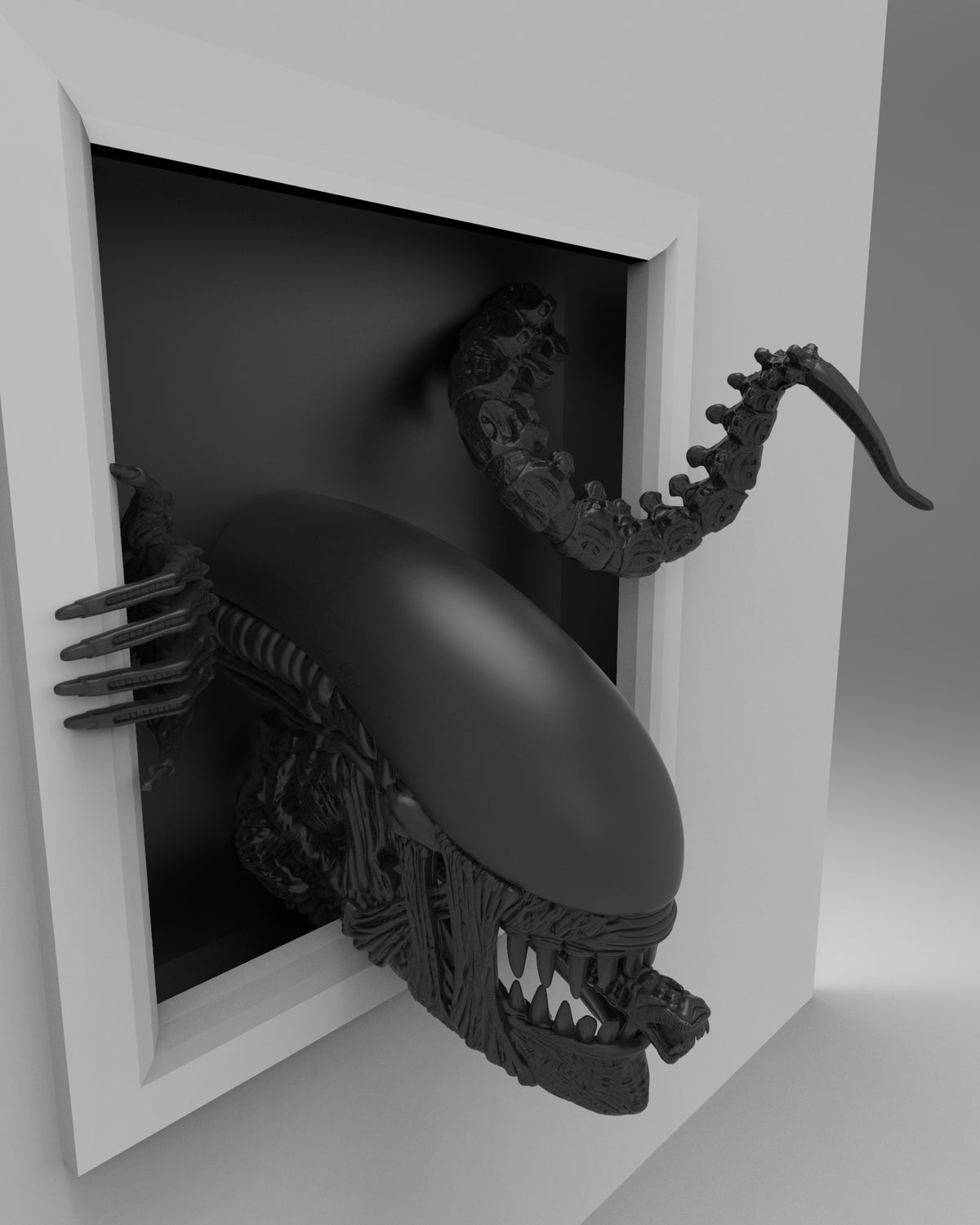 Window Alien Display Alien in Vent Display — Nikko Industries