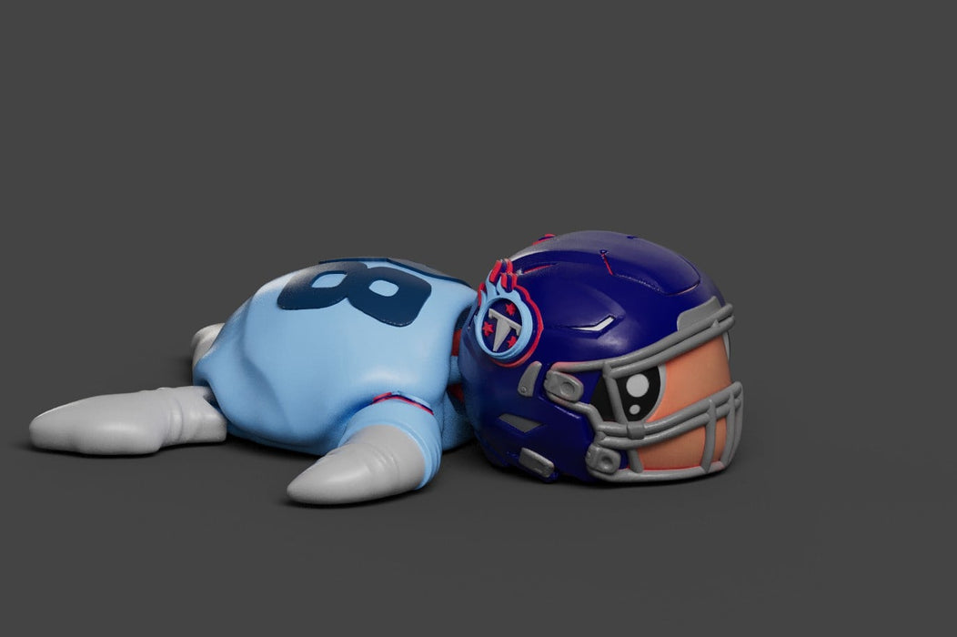 Football Turtle Tennessee Titans