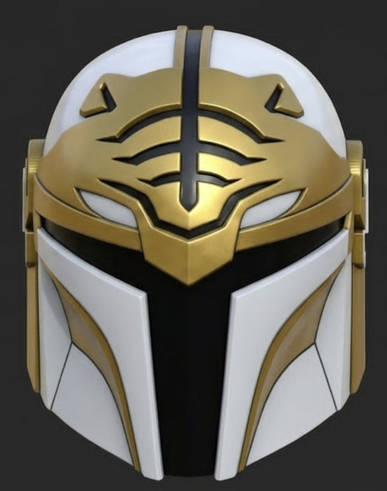 White Mando Ranger Helmet