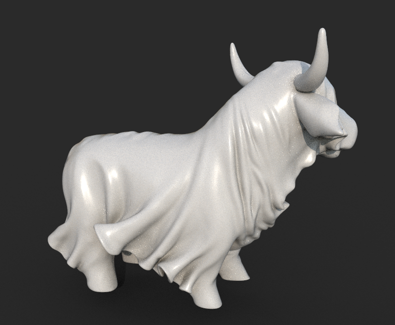 Cracker Barrell Ghost Cow