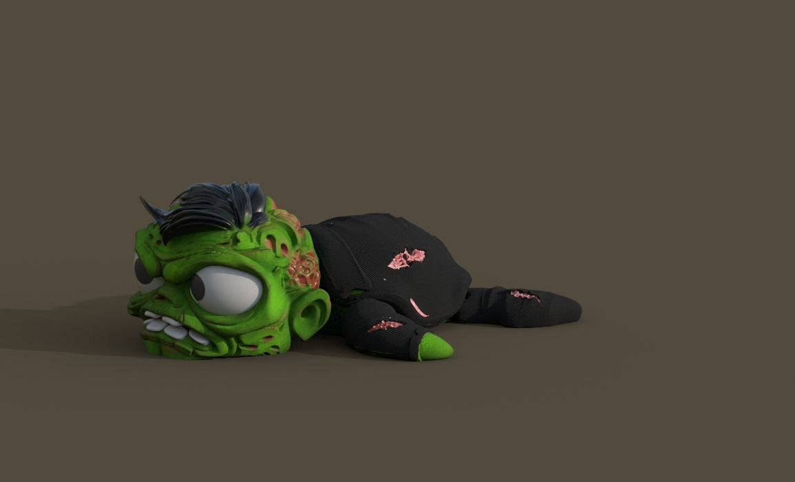Halloween Turtle Zombie
