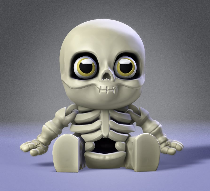 限定品‼️Art Studio「SHOT!」Skeleton Baby 新品 Baby Flexi Skeleton — Nikko Industries
