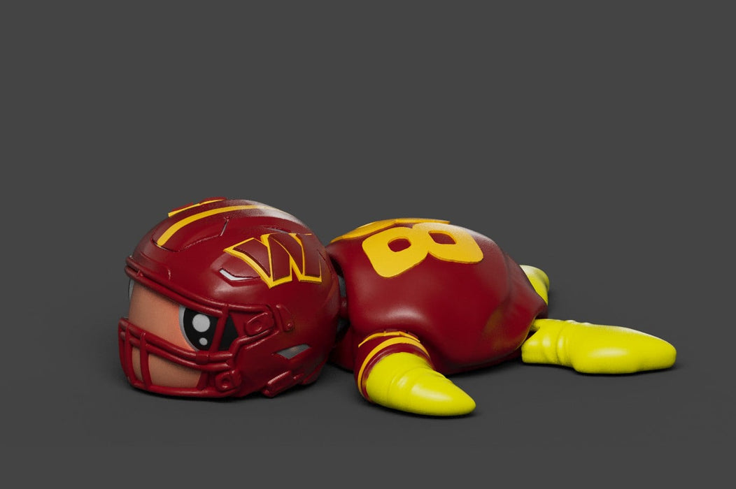 Football Turtle Washington Commanders