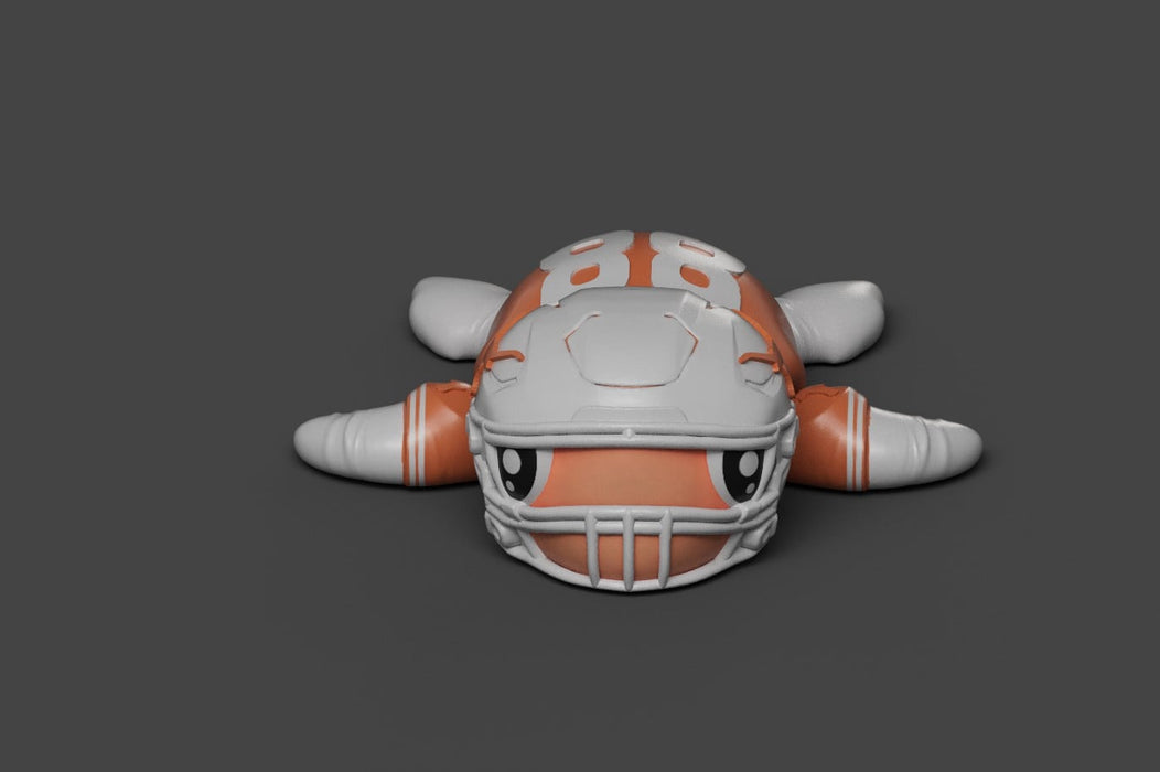 Football Turtle Texas Longhorns
