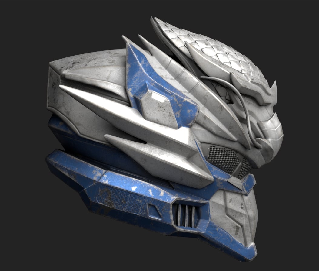 Halo Infinite Hayabusa Helmet