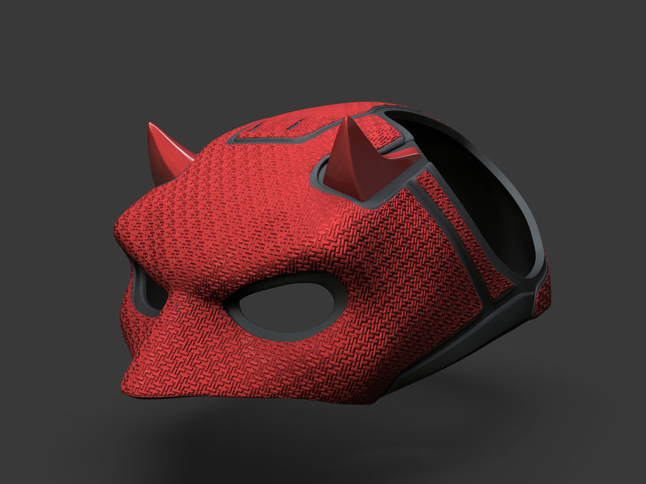 Daredevil Cat Cowl 3d Printing STL File