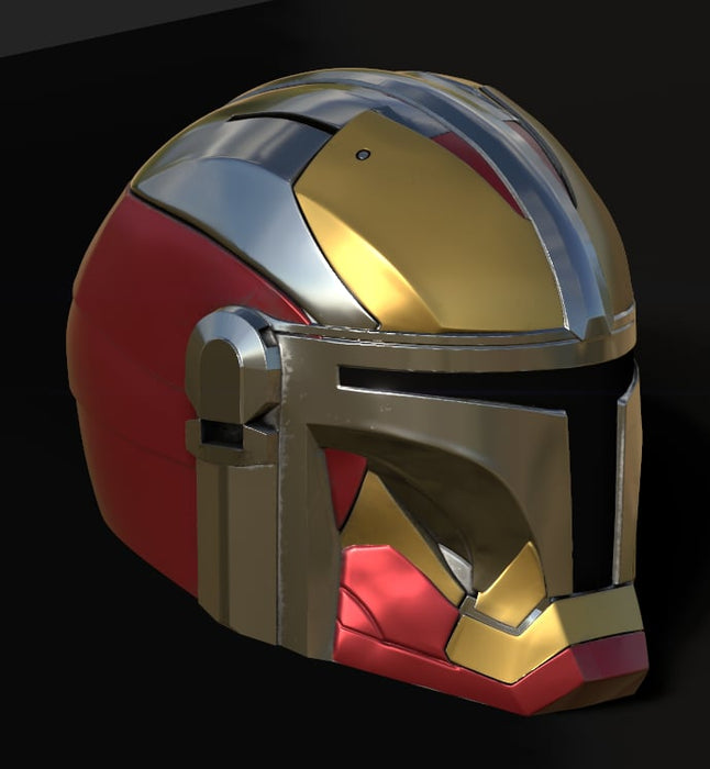 helmet motorcycle iron man Mando Iron Man Helmet — Nikko Industries