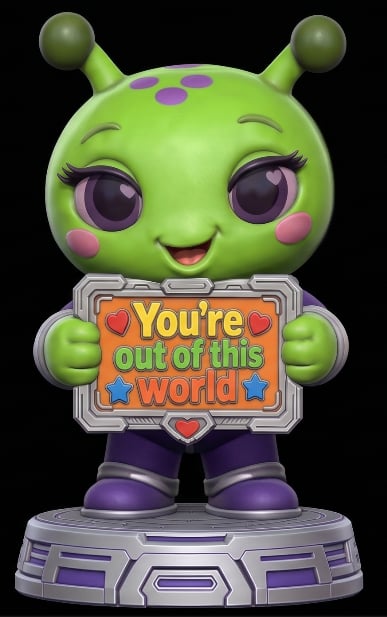 Flirty Figures Alien