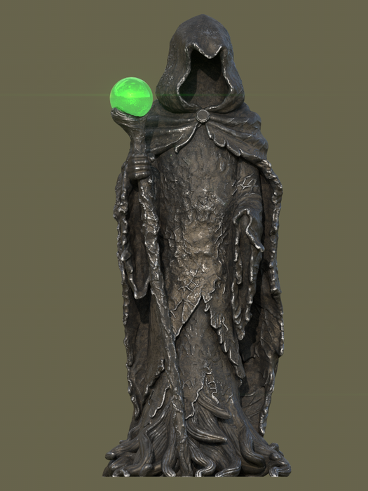 Cracker Barrel Reaper Statue