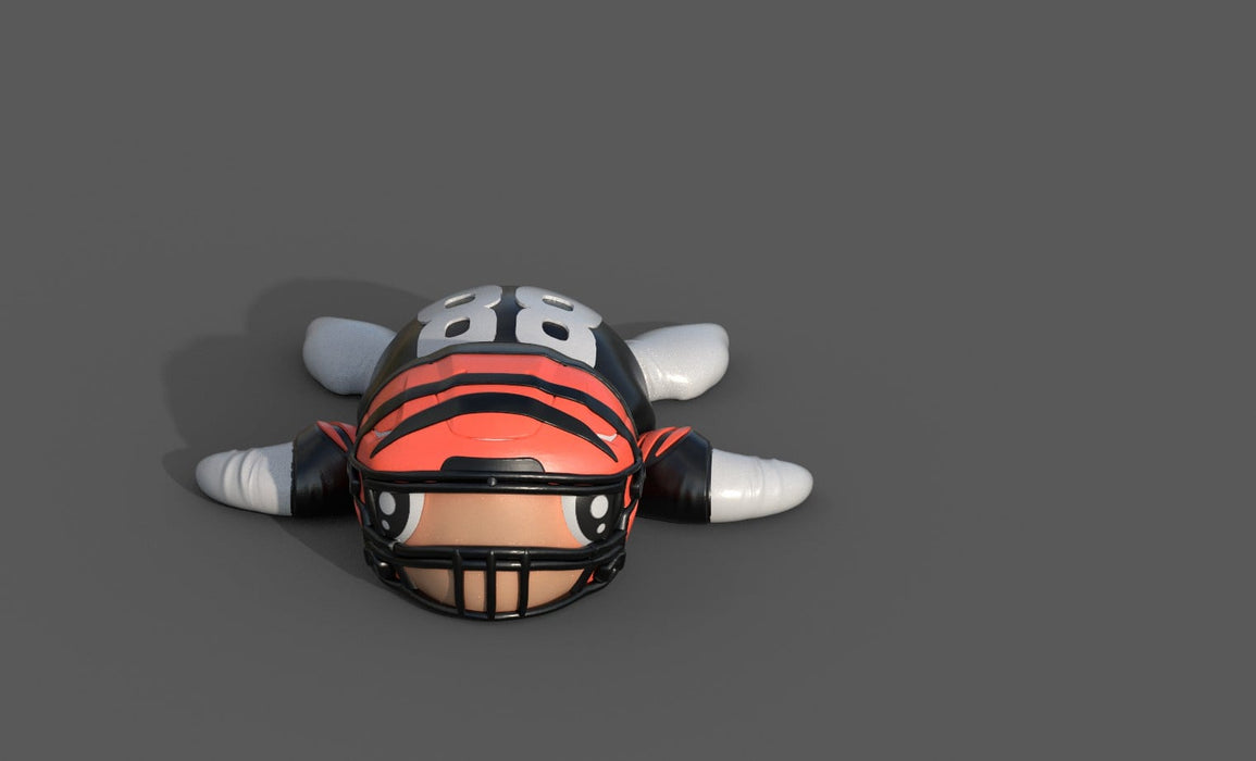 Football Turtle Cincinnati Bengals