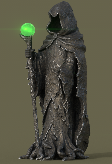 Cracker Barrel Reaper Statue