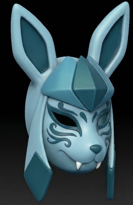 Glaceon Kitsune Mask