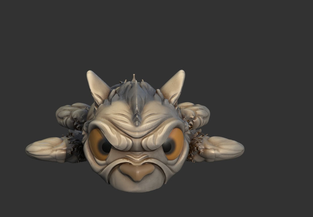 Halloween Turtle Warewolf