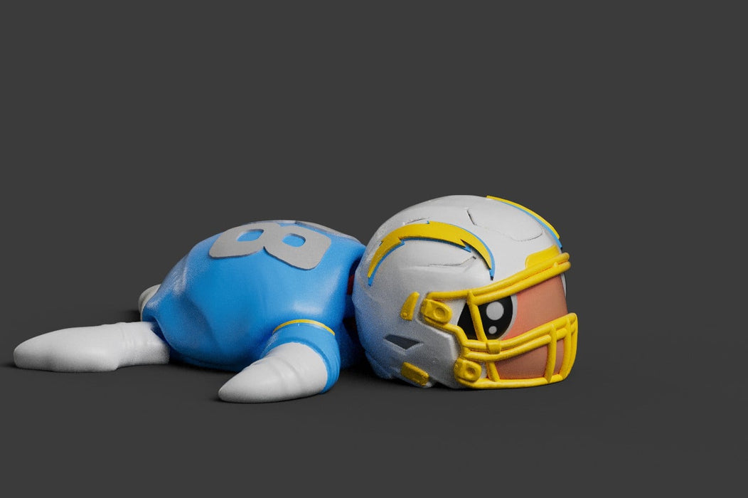Football Turtle Los Angeles Chargers