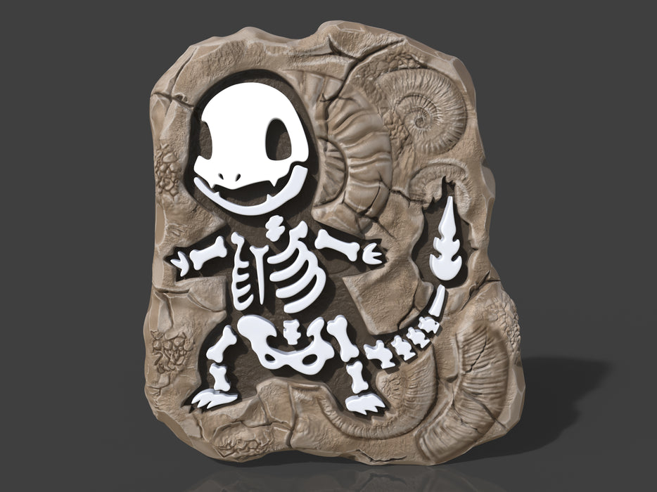 Poke Fossil Puzzle Charmander