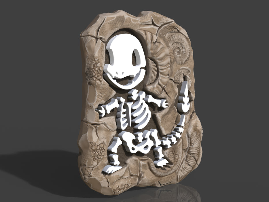 Poke Fossil Puzzle Charmander