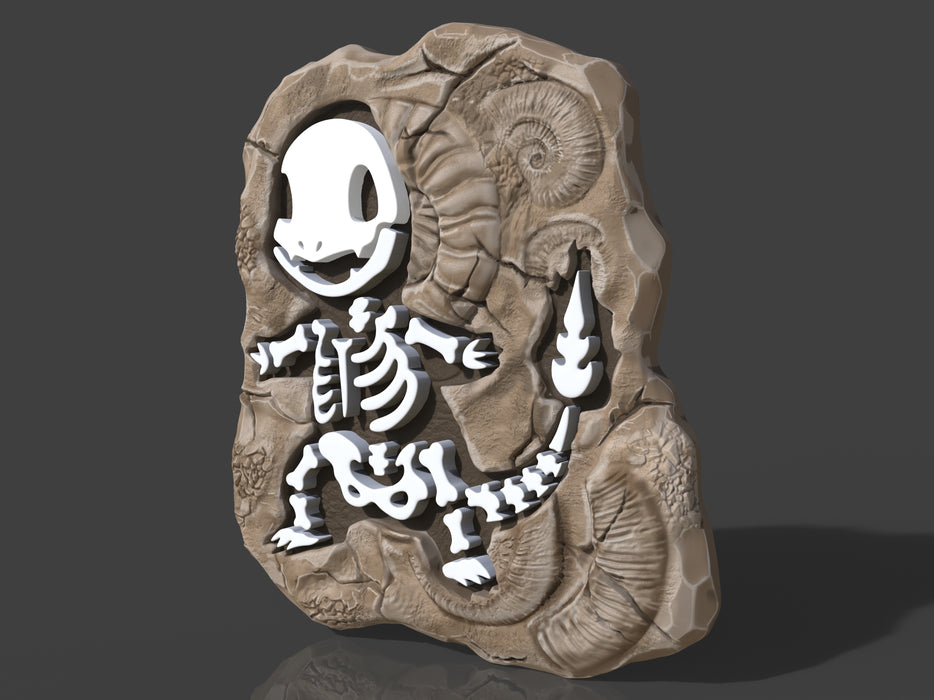 Poke Fossil Puzzle Charmander