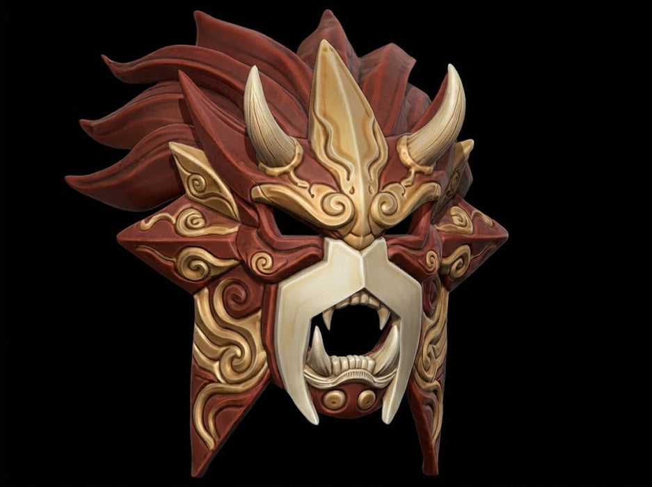 Entei Menpo Mask