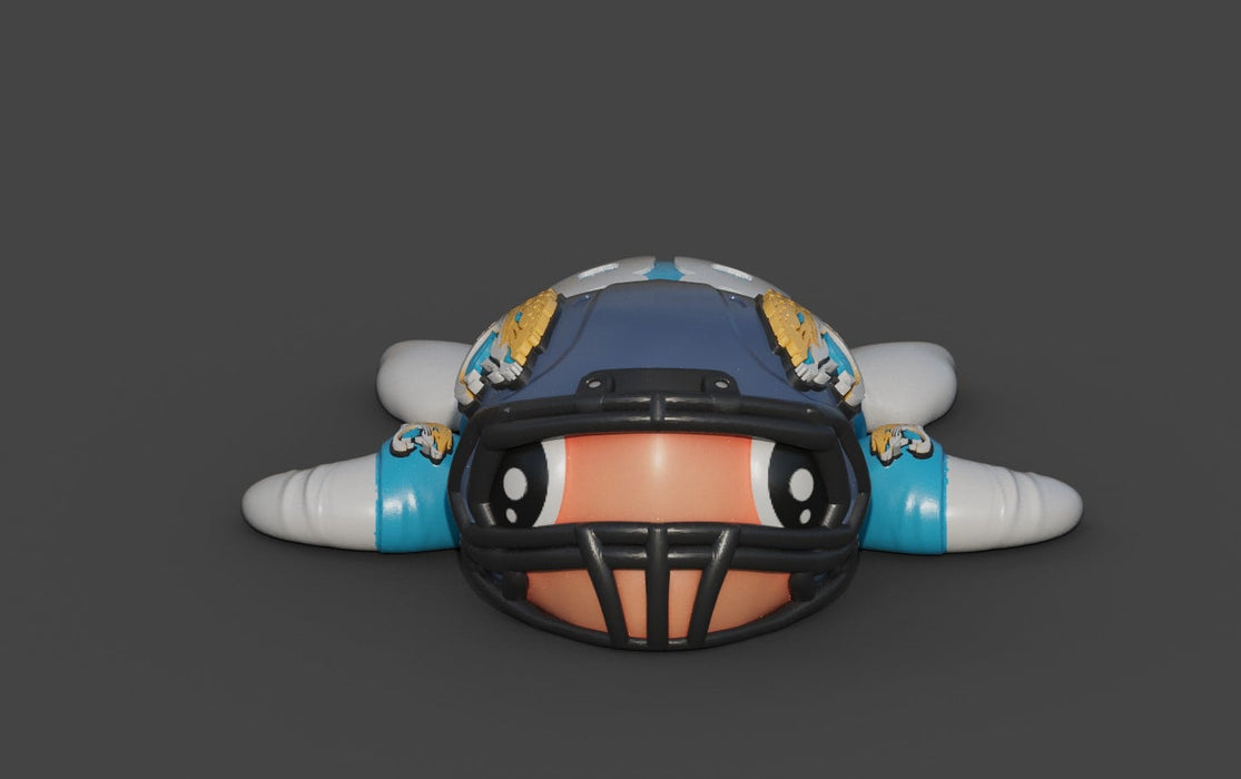 Football Turtle Jacksonville Jaguars