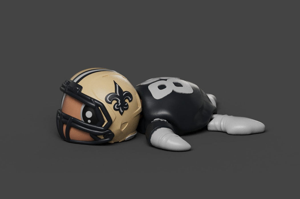Football Turtle New Orleans Saints