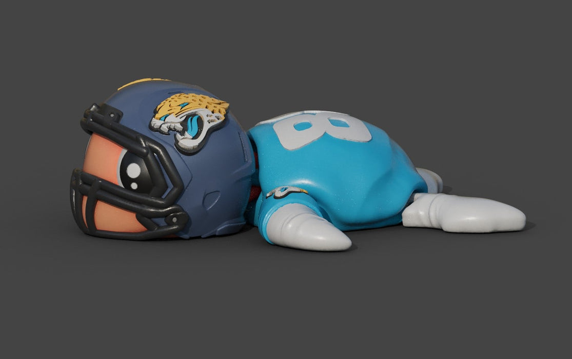 Football Turtle Jacksonville Jaguars