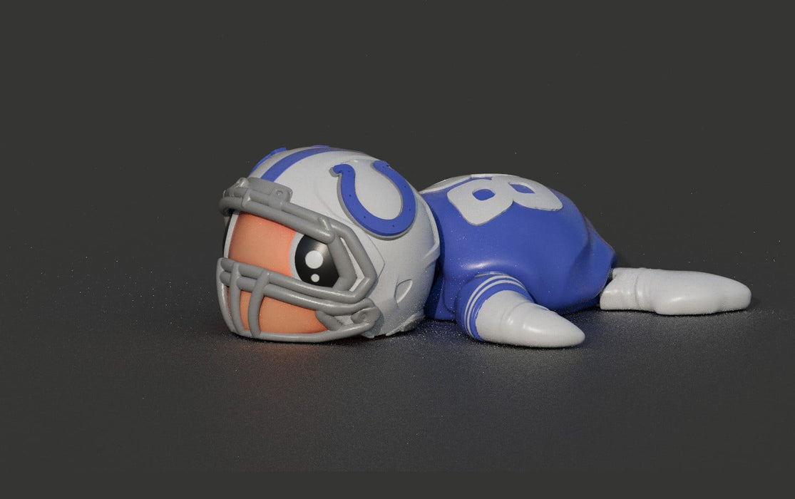 Football Turtle Indianapolis Colts
