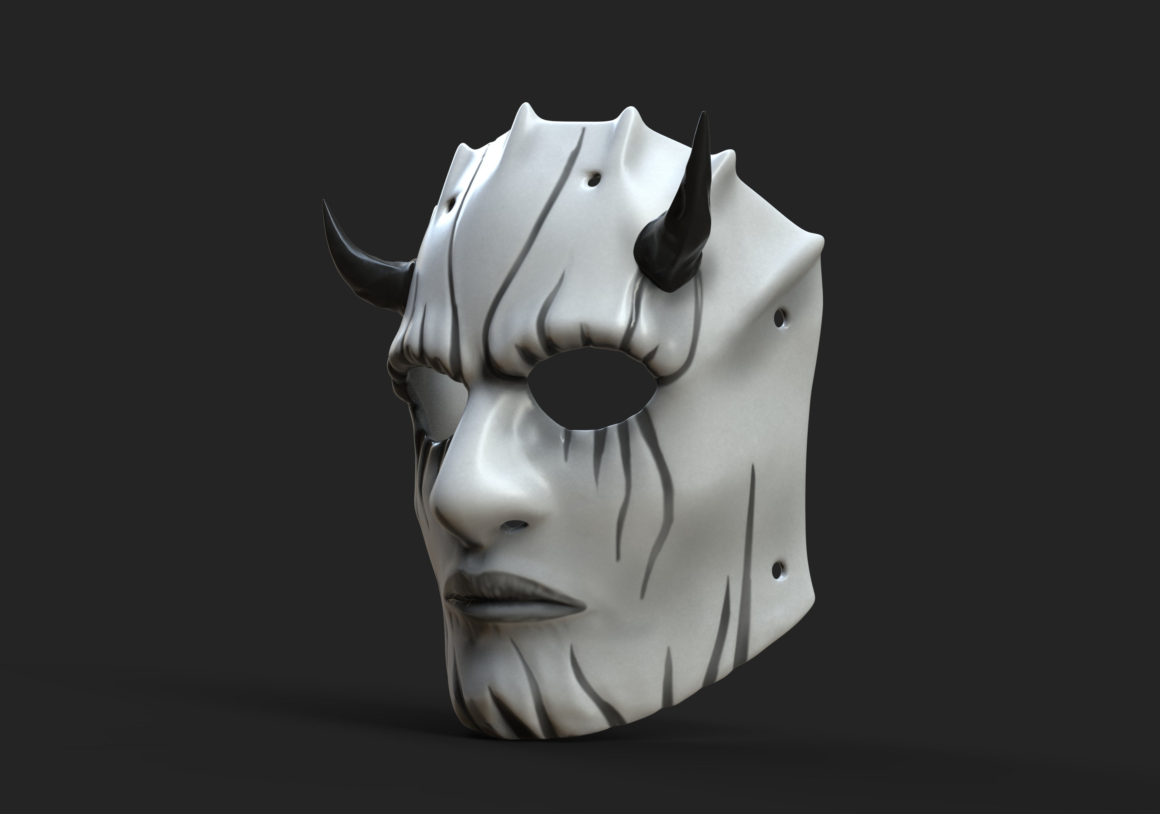 Aew Rams Mask AEW Devil Mask — Nikko Industries