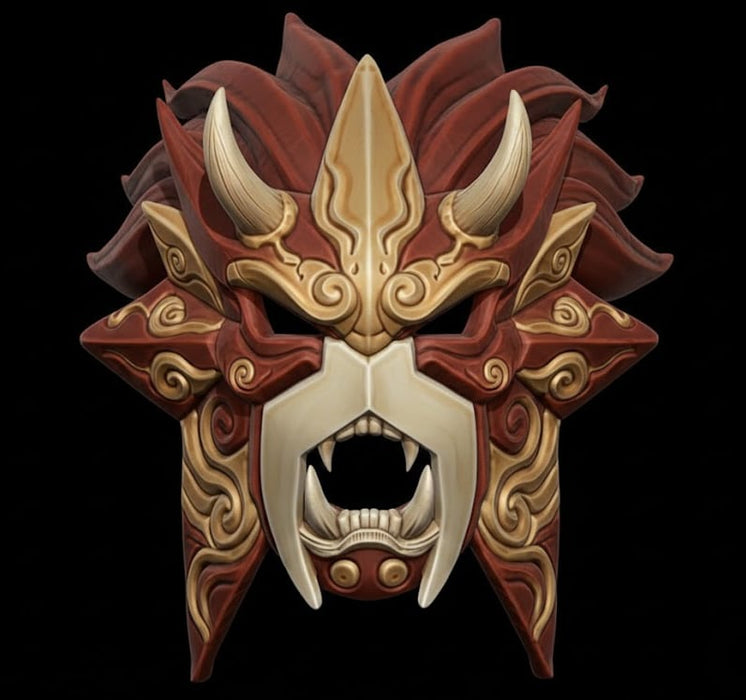 Entei Menpo Mask