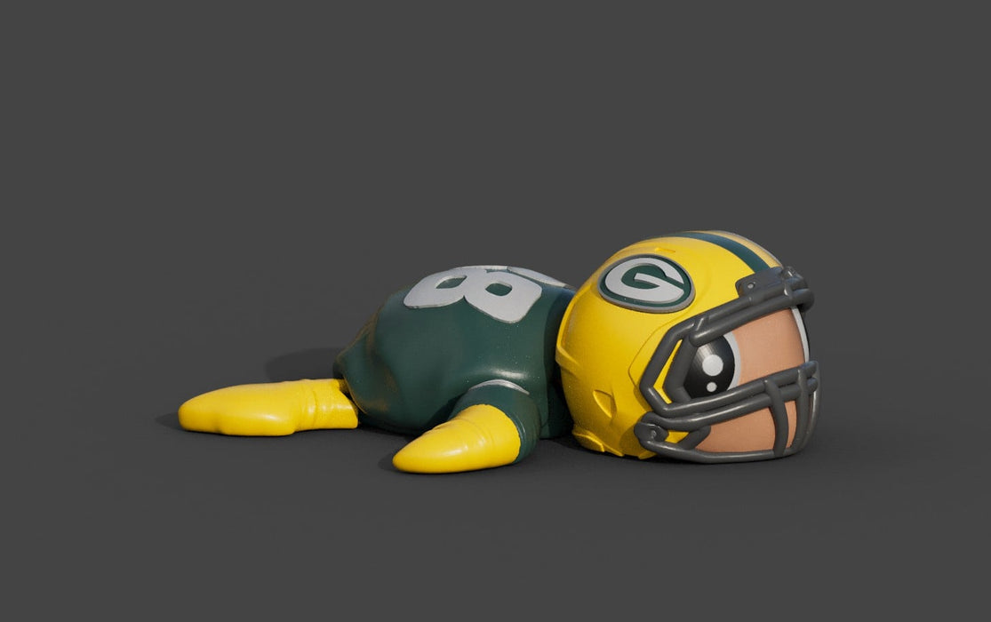 Football Turtle Green Bay Packers