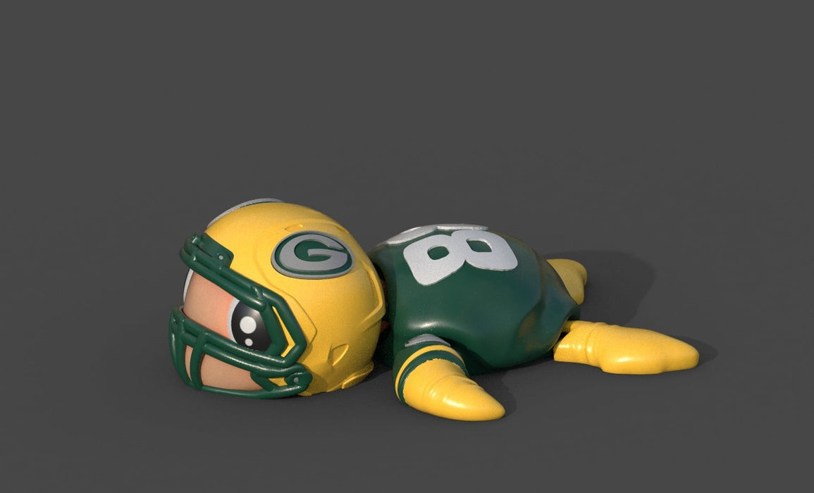 Football Turtle Green Bay Packers