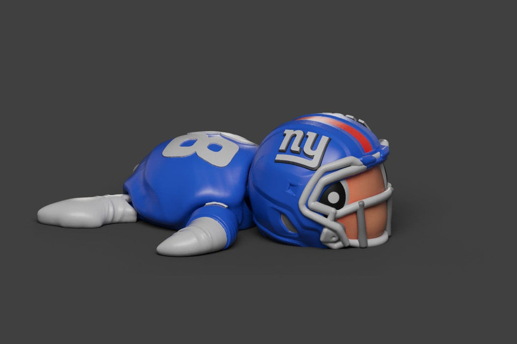 Football Turtle New York Giants