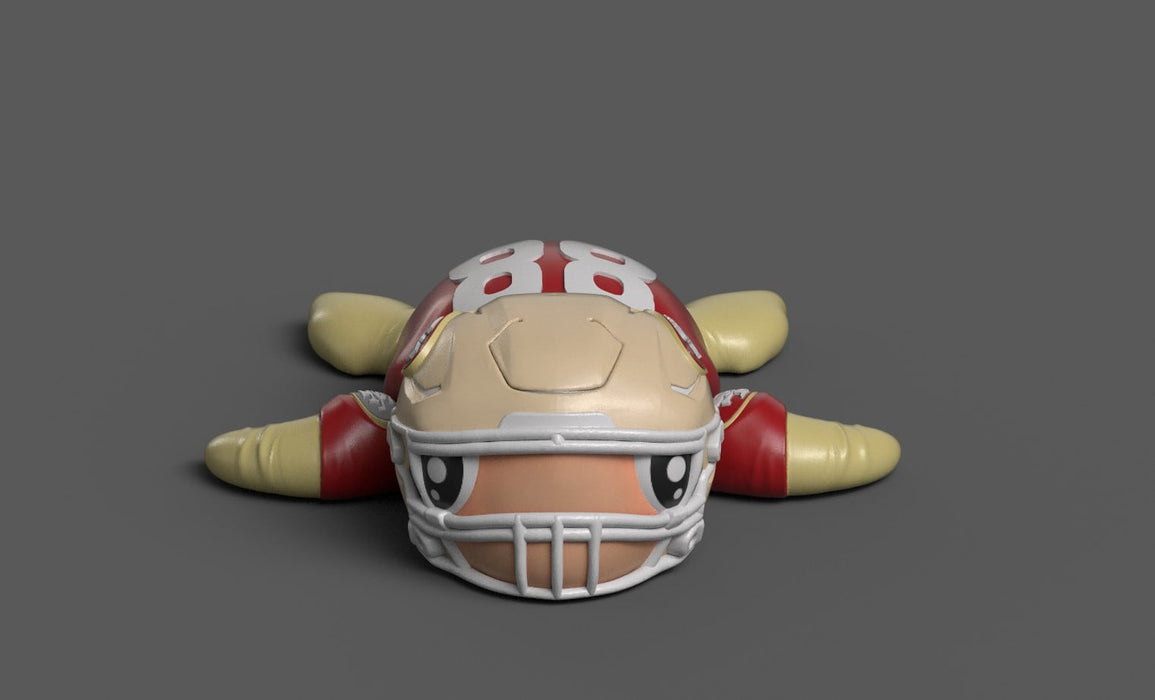Football Turtle San Francisco 49ers