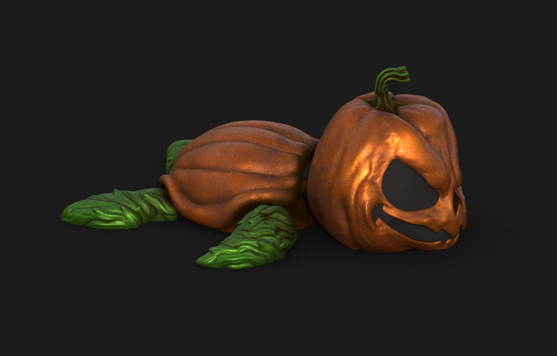 Halloween Turtle Jack O Lantern