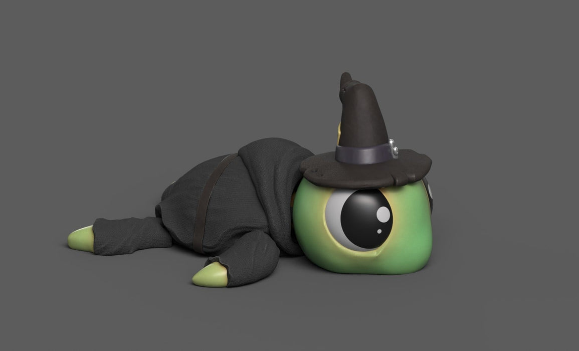 Halloween Turtle Witch