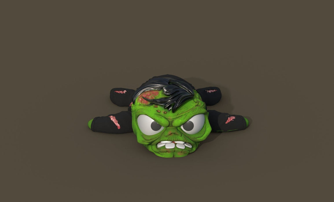 Halloween Turtle Zombie