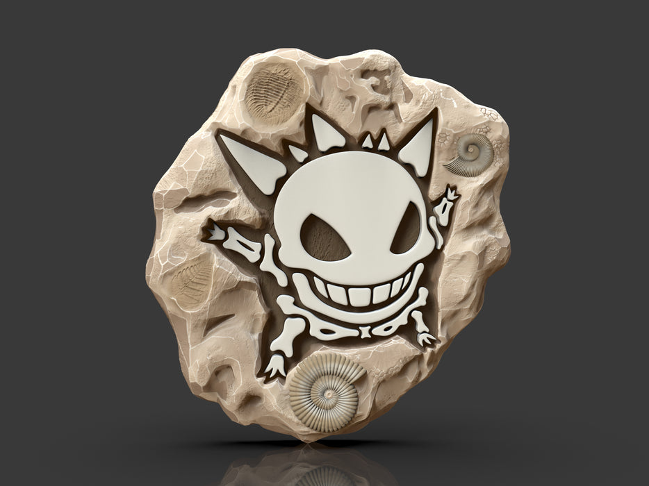 Gengar Fossil Puzzle Toy