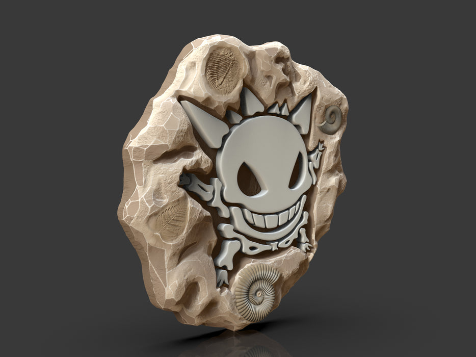 Gengar Fossil Puzzle Toy