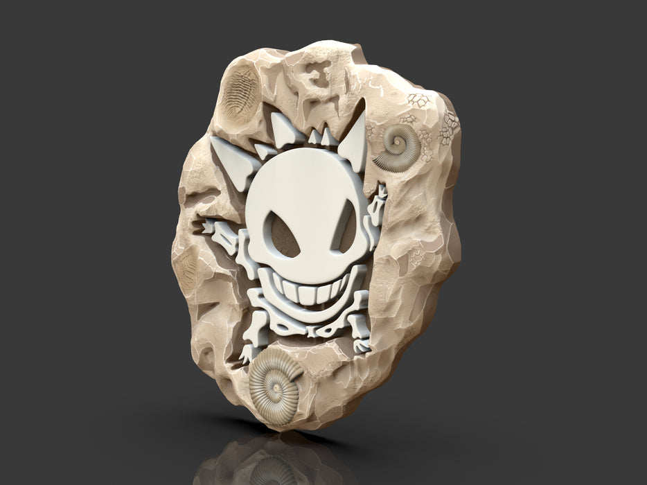 Gengar Fossil Puzzle Toy
