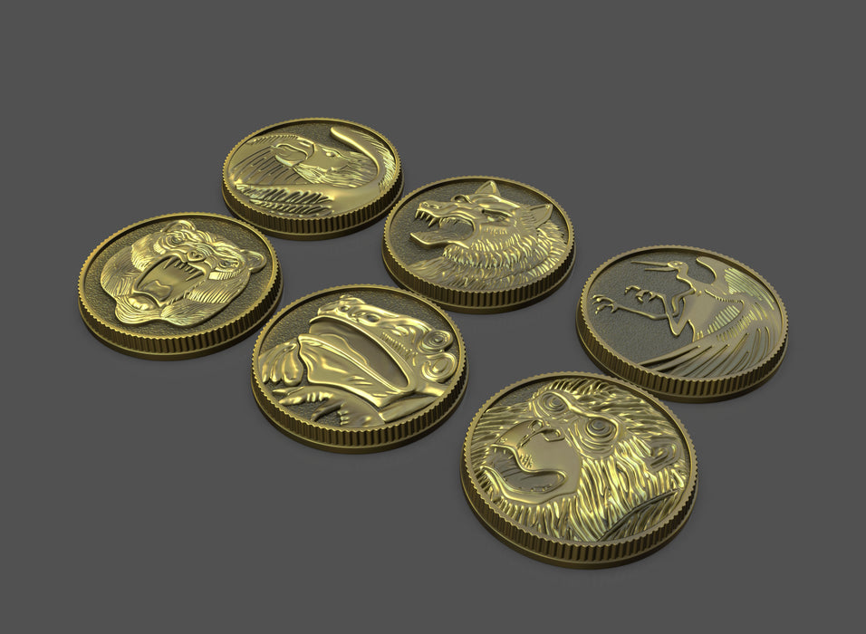 Ninjetti Coins for Power Ranger Morphers