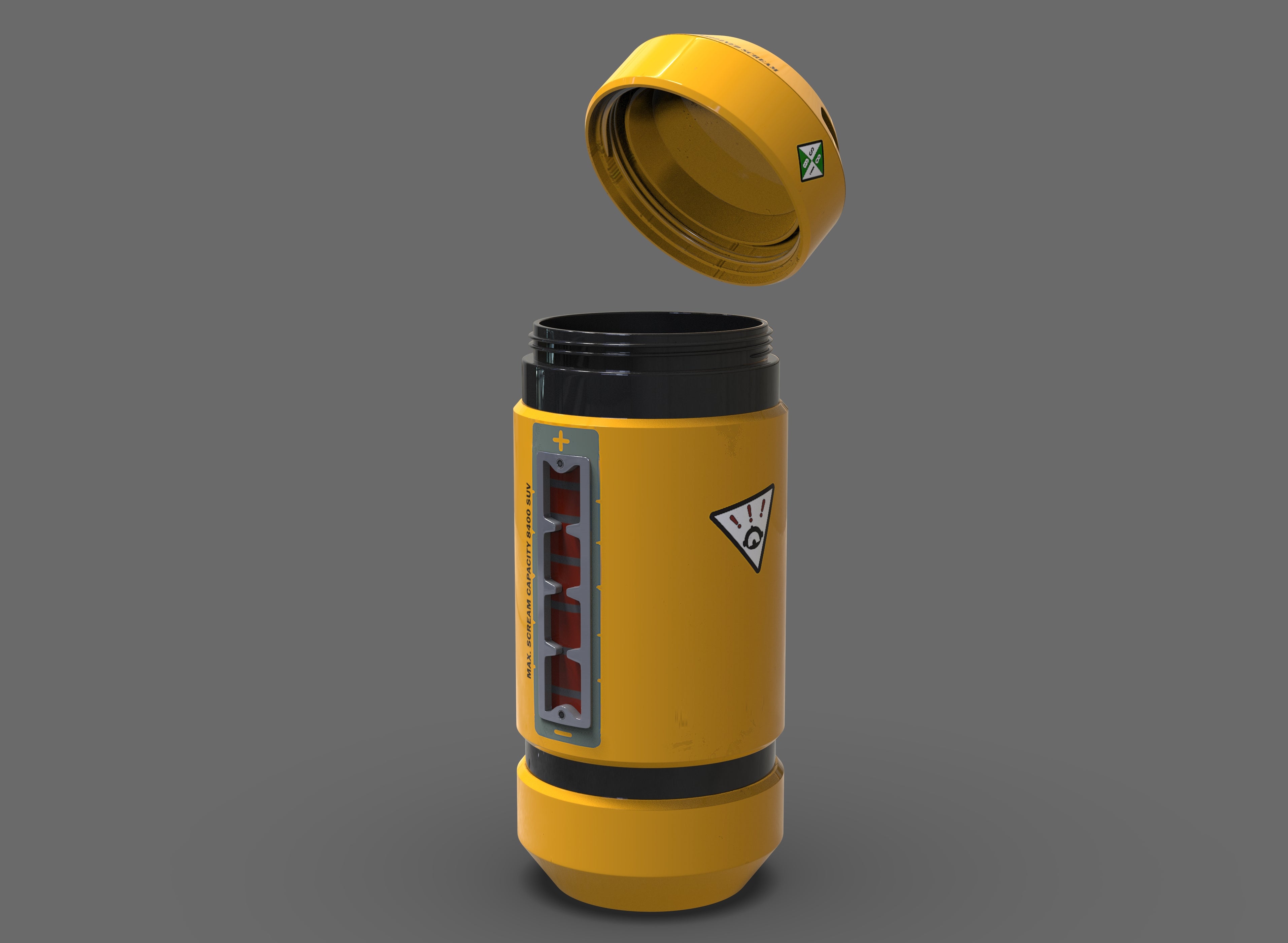 Scream Canister Containers — Nikko Industries