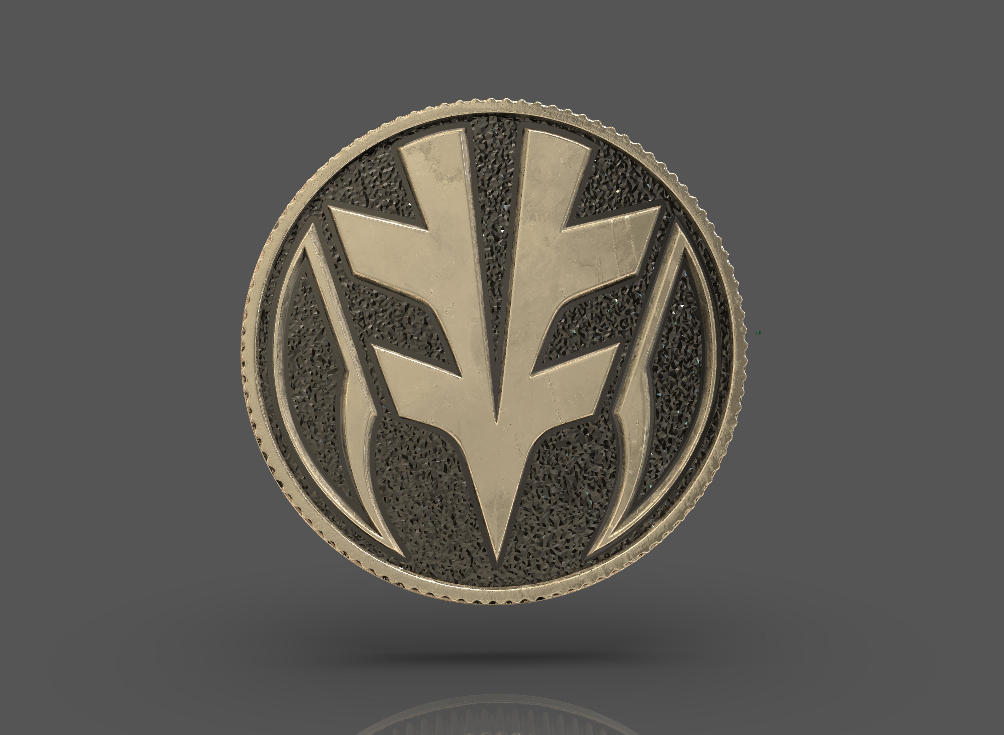 White Tiger Power Ranger Morpher Coin — Nikko Industries