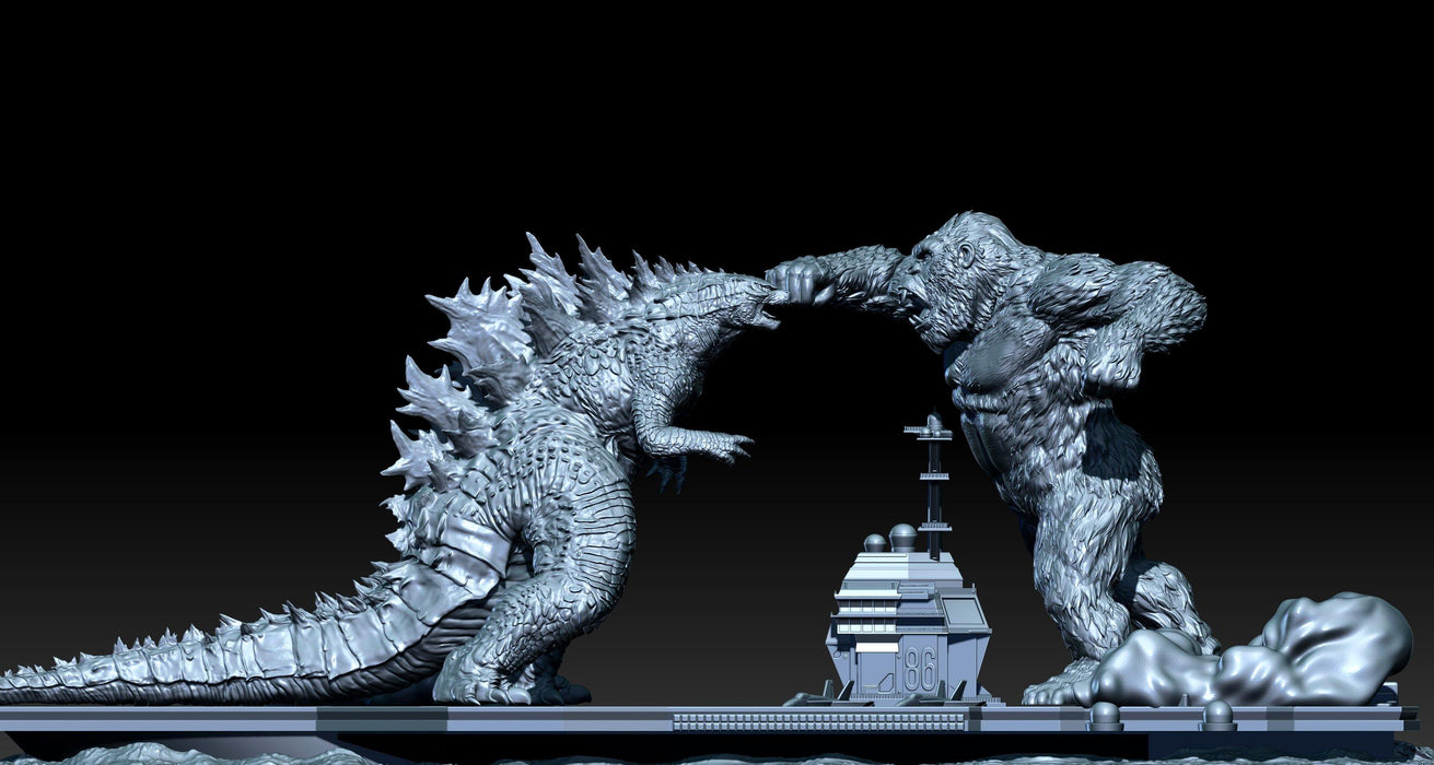 Godzilla Vs Kong STL - Nikko Industries