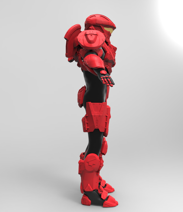 Halo 4 Recon Armor with MA37 Rifle