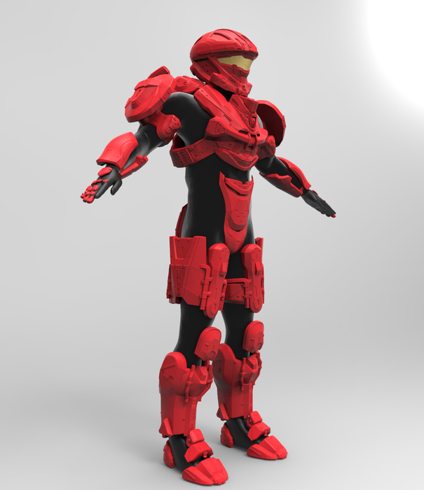 Halo 4 Recon Armor with MA37 Rifle