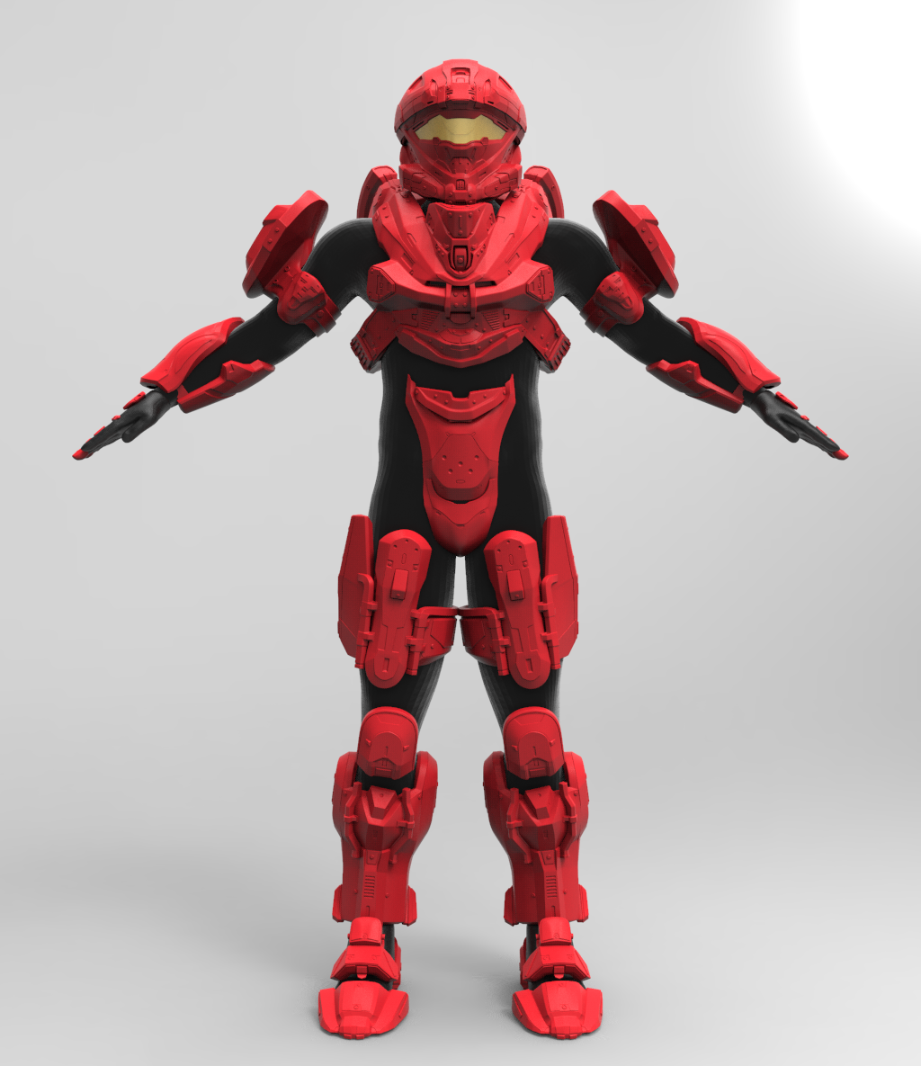 Ma37 Rifle Halo 4 Recon Armor with MA37 Rifle — Nikko Industries