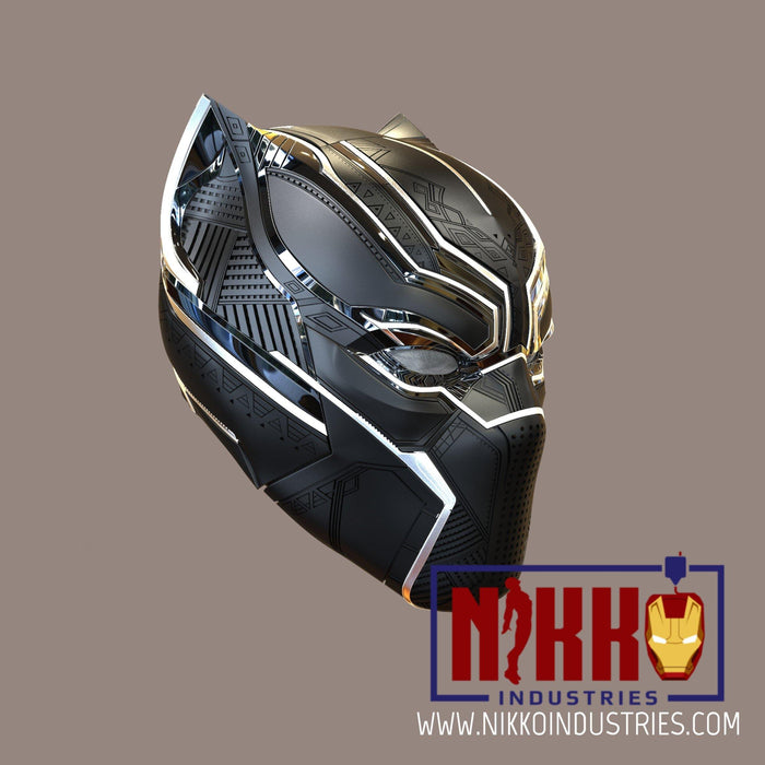 black panther motorcycle helmets Black Panther Helmet- Civil War Version — Nikko Industries